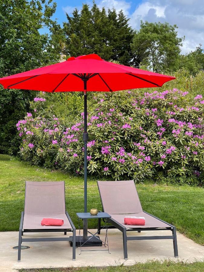 Bed and Breakfast Les Arbres Rouges Sucé Exterior foto